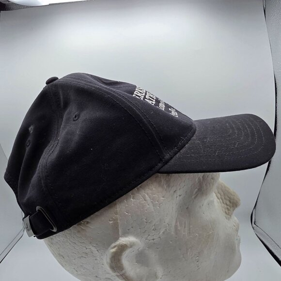 The North Face Berkshire Hathaway Adults Black Adjustable Baseball Hat Cap - Picture 4 of 10